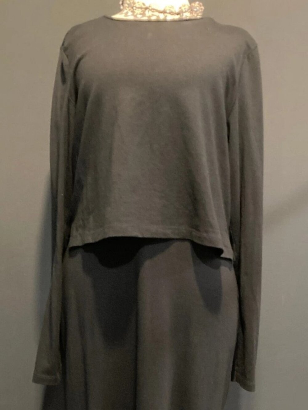 ASOS Blouson Black Dress Size 12 UK 16